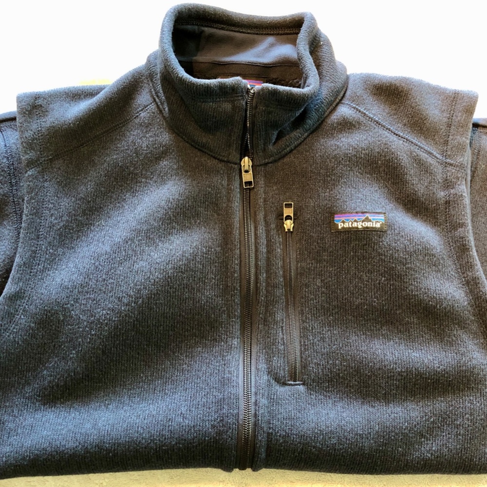 Patagonia Men's Better Sweater Fleece Vest - Navy Blue - Large